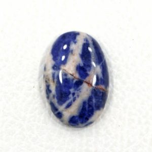 Shop Sodalite Cabochons! Rich Blue White Beautiful Oval Shape Sodalite 19*29 MM Sodalite Semi Precious Gemstone For Silver Jewelry 29.35Cts Natural Sodalite Cabochon | Natural genuine stones & crystals in various shapes & sizes. Buy raw cut, tumbled, or polished gemstones for making jewelry or crystal healing energy vibration raising reiki stones. #crystals #gemstones #crystalhealing #crystalsandgemstones #energyhealing #affiliate #ad