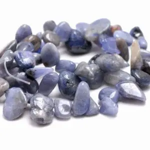 Shop Tanzanite Chip & Nugget Beads! 11-13MM  Tanzanite Gemstone Pebble Nugget Chip Loose Beads 15 inch  (80001833-A27) | Natural genuine chip Tanzanite beads for beading and jewelry making.  #jewelry #beads #beadedjewelry #diyjewelry #jewelrymaking #beadstore #beading #affiliate #ad