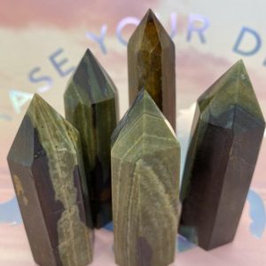 Shop Tiger Iron Stones & Crystals! Tigers Iron Towers | Natural genuine stones & crystals in various shapes & sizes. Buy raw cut, tumbled, or polished gemstones for making jewelry or crystal healing energy vibration raising reiki stones. #crystals #gemstones #crystalhealing #crystalsandgemstones #energyhealing #affiliate #ad