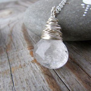 Shop Tourmalinated Quartz Pendants! Tourmalinated Quartz Necklace pendant silver wire wrapped big crystal | Natural genuine Tourmalinated Quartz pendants. Buy crystal jewelry, handmade handcrafted artisan jewelry for women.  Unique handmade gift ideas. #jewelry #beadedpendants #beadedjewelry #gift #shopping #handmadejewelry #fashion #style #product #pendants #affiliate #ad