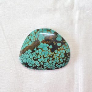 Shop Turquoise Cabochons! Tibetan Turquoise Cabochon, Big Size Tibetan Turquoise, Blue Color Fancy Shape Cab, Flat Back, Smooth Cabochon, 1 Piece, 54×61 mm #AR9555 | Natural genuine stones & crystals in various shapes & sizes. Buy raw cut, tumbled, or polished gemstones for making jewelry or crystal healing energy vibration raising reiki stones. #crystals #gemstones #crystalhealing #crystalsandgemstones #energyhealing #affiliate #ad