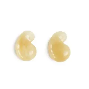 Shop Aragonite Beads! Vintage Aragonite Gourd Shaped Bead or Pendant | Natural genuine other-shape Aragonite beads for beading and jewelry making.  #jewelry #beads #beadedjewelry #diyjewelry #jewelrymaking #beadstore #beading #affiliate #ad