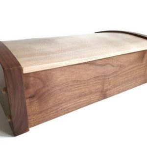 Shop Men's Jewelry Boxes! Walnut Jewellery Box. Handmade Wood Jewellery Box With Hinged Lid. Leather Lined Mens Jewellery Box. Valet Box. Keepsake Box. Watch Box. | Shop jewelry making and beading supplies, tools & findings for DIY jewelry making and crafts. #jewelrymaking #diyjewelry #jewelrycrafts #jewelrysupplies #beading #affiliate #ad