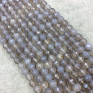 Shop Agate Faceted Beads! Agate Beads | Faceted Mixed Gray Natural Agate Round Beads | 6mm, 8mm, 10mm | Natural genuine faceted Agate beads for beading and jewelry making.  #jewelry #beads #beadedjewelry #diyjewelry #jewelrymaking #beadstore #beading #affiliate #ad
