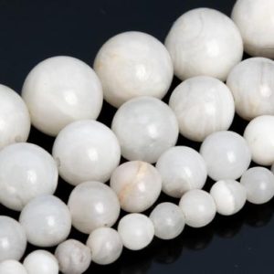 Shop Agate Round Beads! White Crazy Lace Agate Beads Grade AAA Genuine Natural Gemstone Round Loose Beads 4MM 6MM 8MM 10MM Bulk Lot Options | Natural genuine round Agate beads for beading and jewelry making.  #jewelry #beads #beadedjewelry #diyjewelry #jewelrymaking #beadstore #beading #affiliate #ad