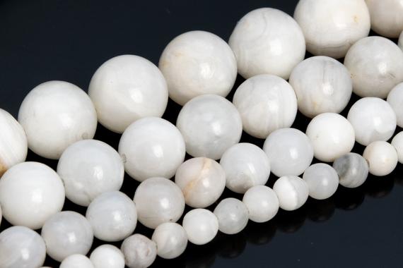 White Crazy Lace Agate Beads Grade Aaa Genuine Natural Gemstone Round Loose Beads 4mm 6mm 8mm 10mm 12mm Bulk Lot Options
