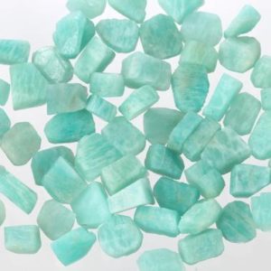 Shop Amazonite Stones & Crystals! Small Raw Amazonite Pieces, Rough Amazonite, Genuine Amazonite Crystal, Healing Crystal, Bulk Raw Gemstone, SAmazonite001 | Natural genuine stones & crystals in various shapes & sizes. Buy raw cut, tumbled, or polished gemstones for making jewelry or crystal healing energy vibration raising reiki stones. #crystals #gemstones #crystalhealing #crystalsandgemstones #energyhealing #affiliate #ad