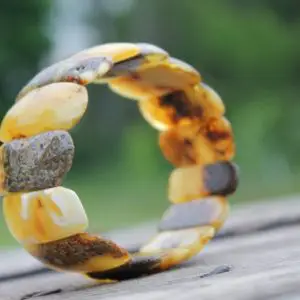 Amber Cuff Bracelet Natural Jewelry | Natural genuine Amber bracelets. Buy crystal jewelry, handmade handcrafted artisan jewelry for women.  Unique handmade gift ideas. #jewelry #beadedbracelets #beadedjewelry #gift #shopping #handmadejewelry #fashion #style #product #bracelets #affiliate #ad