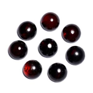 Shop Amber Round Beads! 1pc – Cabochon Natural Amber Round 8mm Red Black – 8741140003217 | Natural genuine round Amber beads for beading and jewelry making.  #jewelry #beads #beadedjewelry #diyjewelry #jewelrymaking #beadstore #beading #affiliate #ad