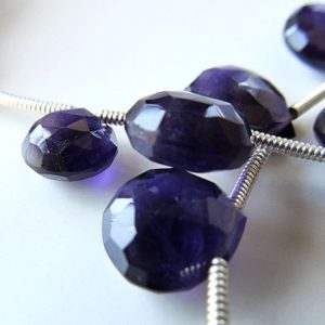Shop Amethyst Faceted Beads! Amethyst Beads Purple Passion 10mm Faceted Heart Brios –  8 inch Strand | Natural genuine faceted Amethyst beads for beading and jewelry making.  #jewelry #beads #beadedjewelry #diyjewelry #jewelrymaking #beadstore #beading #affiliate #ad