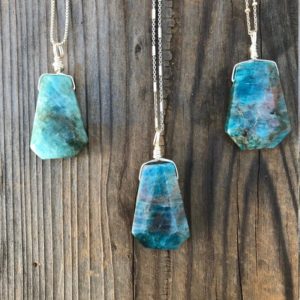 Shop Apatite Pendants! Chakra Jewelry / Apatite / Apatite Necklace / Apatite Pendant / Blue Apatite / Apatite Jewelry / Sterling Silver | Natural genuine Apatite pendants. Buy crystal jewelry, handmade handcrafted artisan jewelry for women.  Unique handmade gift ideas. #jewelry #beadedpendants #beadedjewelry #gift #shopping #handmadejewelry #fashion #style #product #pendants #affiliate #ad