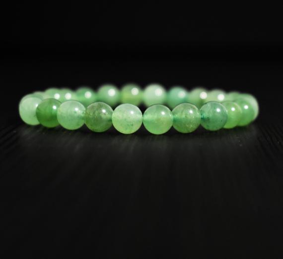 Bracelets For Women, Green Aventurine  Wealth  Gemstone Bracelet, Gift For Women, Gift For Her, Gift For Mom
