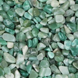 Shop Tumbled Aventurine Crystals & Pocket Stones! Green Aventurine Tumbled Crystal Chips, Choose Amount | Natural genuine stones & crystals in various shapes & sizes. Buy raw cut, tumbled, or polished gemstones for making jewelry or crystal healing energy vibration raising reiki stones. #crystals #gemstones #crystalhealing #crystalsandgemstones #energyhealing #affiliate #ad