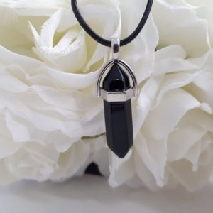 Shop Black Tourmaline Necklaces! Black Tourmaline necklaces for women • Tourmaline Pendant • Black Tourmaline Point • Raw Black Tourmaline protection pendant  • Gift for Mom | Natural genuine Black Tourmaline necklaces. Buy crystal jewelry, handmade handcrafted artisan jewelry for women.  Unique handmade gift ideas. #jewelry #beadednecklaces #beadedjewelry #gift #shopping #handmadejewelry #fashion #style #product #necklaces #affiliate #ad