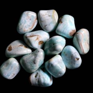 Shop Tumbled Calcite Crystals & Pocket Stones! Teal Calcite Tumbled | Natural genuine stones & crystals in various shapes & sizes. Buy raw cut, tumbled, or polished gemstones for making jewelry or crystal healing energy vibration raising reiki stones. #crystals #gemstones #crystalhealing #crystalsandgemstones #energyhealing #affiliate #ad