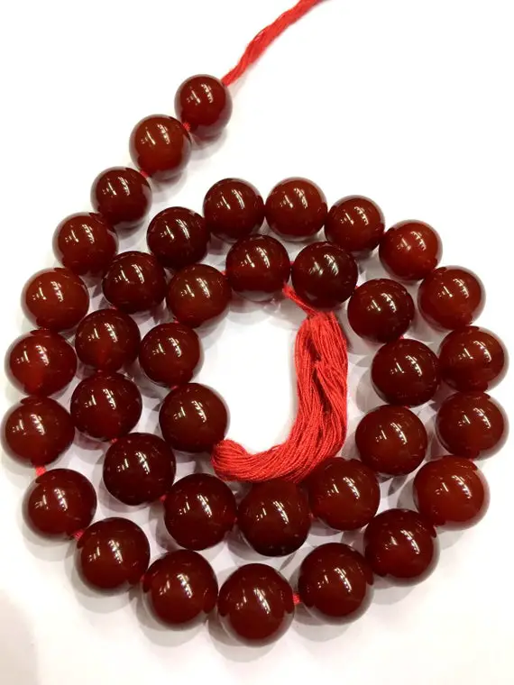 Aaa Quality~~natural Carnelian Smooth Round Beads 10.mm Carnelian Round Ball Beads Carnelian Gemstone Beads 1mm Hole Beads Jewelry Making