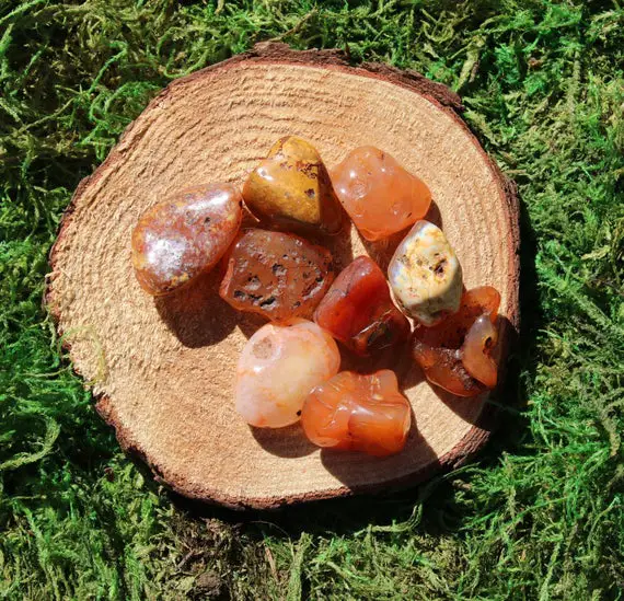 Carnelian Irregular Shaped Tumbled