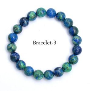 Shop Chrysocolla Bracelets! Natural Blue Green Chrysocolla Beaded Bracelet, Stretch Bracelet, Men' Bracelet, Healing Crystal Throat Chakra Stacking Elastic Bracelet | Natural genuine Chrysocolla bracelets. Buy crystal jewelry, handmade handcrafted artisan jewelry for women.  Unique handmade gift ideas. #jewelry #beadedbracelets #beadedjewelry #gift #shopping #handmadejewelry #fashion #style #product #bracelets #affiliate #ad