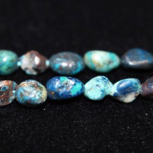 Shop Chrysocolla Chip & Nugget Beads! Natural Golded Rutilated Quartz Chip Beads,Chip beads,6x8mm 8x10mm Golded Rutilated Quartz Chip Nugget Beads,one strand 15" | Natural genuine chip Chrysocolla beads for beading and jewelry making.  #jewelry #beads #beadedjewelry #diyjewelry #jewelrymaking #beadstore #beading #affiliate #ad