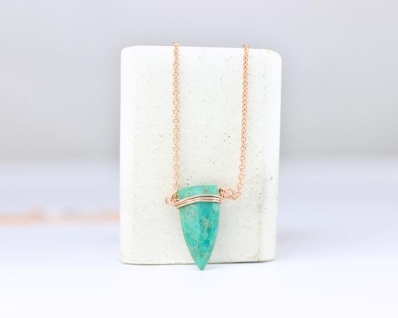 Chrysocolla Necklace - Moonstone Necklace - Labradorite Necklace - Moonstone Pendant - Gemstone Necklace - Peach Moonstone Necklace