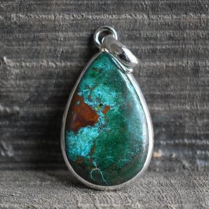 Shop Chrysocolla Pendants! natural chrysocolla druzy pendant,925 silver pendant,high quality chrysocolla pendant,chrysocolla pendant,gemstone pendant,drop shape | Natural genuine Chrysocolla pendants. Buy crystal jewelry, handmade handcrafted artisan jewelry for women.  Unique handmade gift ideas. #jewelry #beadedpendants #beadedjewelry #gift #shopping #handmadejewelry #fashion #style #product #pendants #affiliate #ad