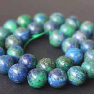 6mm/8mm/10mm/12mm Chrysocolla Beads,Dyed Chrysocolla Beads,Smooth and Round Stone Beads,15 inches one starand | Natural genuine round Chrysocolla beads for beading and jewelry making.  #jewelry #beads #beadedjewelry #diyjewelry #jewelrymaking #beadstore #beading #affiliate #ad