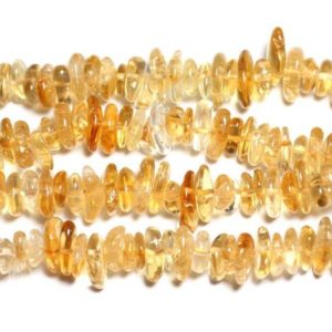 Shop Citrine Chip & Nugget Beads! Fil 39cm 110pc environ – Perles Pierre Citrine Chips Palets Rondelles 10-14mm blanc jaune orange | Natural genuine chip Citrine beads for beading and jewelry making.  #jewelry #beads #beadedjewelry #diyjewelry #jewelrymaking #beadstore #beading #affiliate #ad