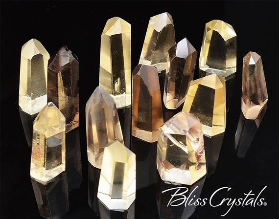 1 All Natural Citrine Generator Point Size Small Healing Crystal And Stone Prosperity Positive Energy Jewelry Crafts Gem Gemstone #nc06