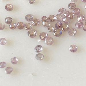 Shop Diamond Cabochons! 10 Pieces 1.3mm Natural Pink Rose Cut Diamond Loose, Very Tiny Pink Diamond Rose Cut Loose Diamond Cabochon, DDS631/4 | Natural genuine stones & crystals in various shapes & sizes. Buy raw cut, tumbled, or polished gemstones for making jewelry or crystal healing energy vibration raising reiki stones. #crystals #gemstones #crystalhealing #crystalsandgemstones #energyhealing #affiliate #ad