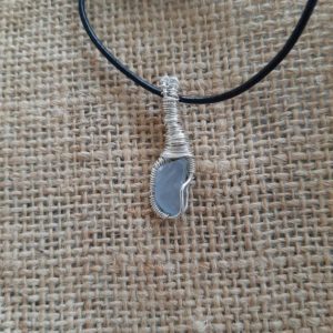 Shop Celestite Necklaces! Handcrafted Celestite Necklace, Hand Faceted Celestite Pendant, .925 Solid Sterling Silver Wire Wrapped Pendant, Lapidary Jewelry | Natural genuine Celestite necklaces. Buy crystal jewelry, handmade handcrafted artisan jewelry for women.  Unique handmade gift ideas. #jewelry #beadednecklaces #beadedjewelry #gift #shopping #handmadejewelry #fashion #style #product #necklaces #affiliate #ad