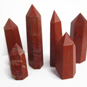 Shop Jasper Points & Wands! CHOOSE Your Brecciated Jasper Point, 2-3 3/4" Polished Natural Gemstone Tower Obelisk Mineral Specimen, Meditation Stone Reiki, 50mm- 80mm | Natural genuine stones & crystals in various shapes & sizes. Buy raw cut, tumbled, or polished gemstones for making jewelry or crystal healing energy vibration raising reiki stones. #crystals #gemstones #crystalhealing #crystalsandgemstones #energyhealing #affiliate #ad