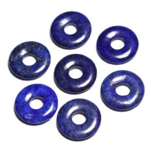 Shop Lapis Lazuli Jewelry! 1pc – Perle Pendentif Pierre – Rond Cercle Anneau Donut Pi 20mm – Lapis Lazuli bleu nuit roi doré – 4558550092083 | Natural genuine Lapis Lazuli jewelry. Buy crystal jewelry, handmade handcrafted artisan jewelry for women.  Unique handmade gift ideas. #jewelry #beadedjewelry #beadedjewelry #gift #shopping #handmadejewelry #fashion #style #product #jewelry #affiliate #ad