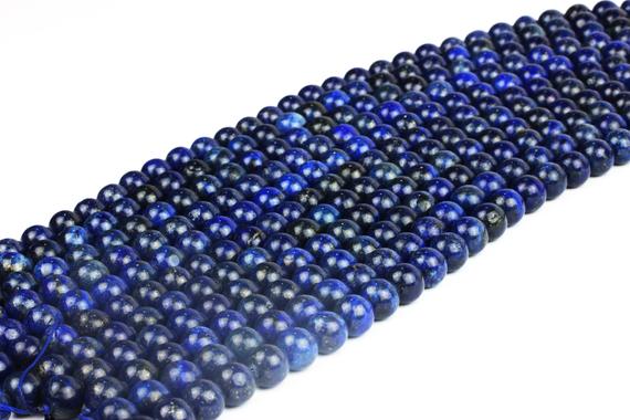 Lapis Lazuli Beads,round Custom Beads,1mm Hole Beads,wholesale Beads,jewelry Supplies,gemstone Beads,natural Beads - 16" Strand
