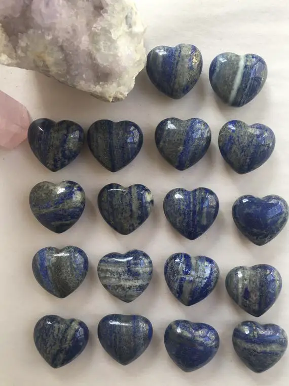 Lapis Lazuli Heart, Lapis Lazuli Crystal, Polished Lapis Lazuli, Natural Lapis Lazuli, Blue Lapis Lazuli, Crystal Heart, Healing Crystal