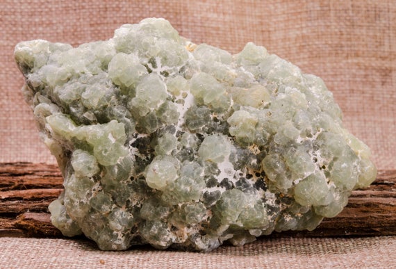 Large Natural Raw Prehnite Stone, Prehnite Crystal Cluster,healing Crystal And Stones,energy Crystal,prehnite Tumbled Gemstone,decor,reiki