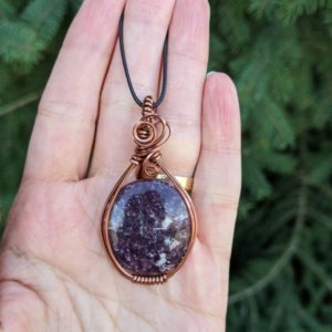 Shop Lepidolite Jewelry! Colorful Labradorite Necklace, Small Stone Pendant, Valentines Gifts for Her, Spring Jewelry, Gifts for Her, Everyday Jewelry Gift Women | Natural genuine Lepidolite jewelry. Buy crystal jewelry, handmade handcrafted artisan jewelry for women.  Unique handmade gift ideas. #jewelry #beadedjewelry #beadedjewelry #gift #shopping #handmadejewelry #fashion #style #product #jewelry #affiliate #ad