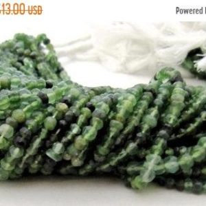 Shop Serpentine Rondelle Beads! Natural Serpentine Rondelle Faceted 3 to 4mm size Gemstone Beads Strand 13 inches long Jewelry making beads Wholesale Prices | Natural genuine rondelle Serpentine beads for beading and jewelry making.  #jewelry #beads #beadedjewelry #diyjewelry #jewelrymaking #beadstore #beading #affiliate #ad