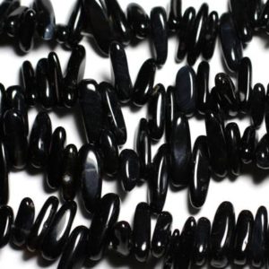 Shop Onyx Chip & Nugget Beads! 10pc – Perles de Pierre – Rocailles Chips Batonnets Onyx Noir 12-22mm – 4558550035653 | Natural genuine chip Onyx beads for beading and jewelry making.  #jewelry #beads #beadedjewelry #diyjewelry #jewelrymaking #beadstore #beading #affiliate #ad