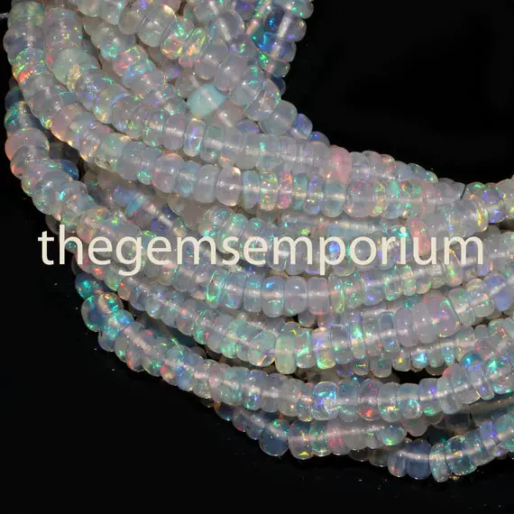 Ethiopian Opal Plain Rondelle Beads,ethiopian Welo Opal Beads,ethiopian Opal Beads,top Quality Opal,ethiopian Opal Beads,opal Rondelle Beads
