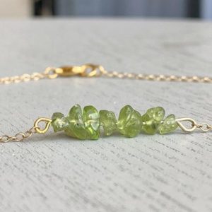 Shop Peridot Stones & Crystals! Natural Peridot Anklet, Green Crystal Ankle Bracelet, Real Green Gemstone Jewelry, August Birthstone Gifts for Wife, Mom, Sister, Daughter | Natural genuine stones & crystals in various shapes & sizes. Buy raw cut, tumbled, or polished gemstones for making jewelry or crystal healing energy vibration raising reiki stones. #crystals #gemstones #crystalhealing #crystalsandgemstones #energyhealing #affiliate #ad