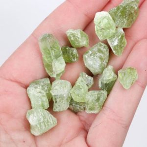 Raw Peridot Pieces, Rough Natural Peridot, Peridot Chips, Undrilled Peridot, August Birthstone, Bulk Peridot Crystal, Rawperidot001 | Natural genuine stones & crystals in various shapes & sizes. Buy raw cut, tumbled, or polished gemstones for making jewelry or crystal healing energy vibration raising reiki stones. #crystals #gemstones #crystalhealing #crystalsandgemstones #energyhealing #affiliate #ad