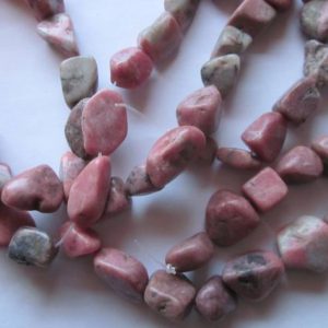 Shop Rhodonite Chip & Nugget Beads! Pink Rhodonite Large Nugget Beads 16-20mm 10 Beads | Natural genuine chip Rhodonite beads for beading and jewelry making.  #jewelry #beads #beadedjewelry #diyjewelry #jewelrymaking #beadstore #beading #affiliate #ad