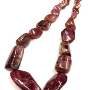 Shop Pink Tourmaline Chip & Nugget Beads! Natural Beautiful Lovely Pink Tourmaline Smooth Nuggets Beads Pink Tourmaline Nuggets Gemstone Beads Free Form Size Nuggets Top Quality | Natural genuine chip Pink Tourmaline beads for beading and jewelry making.  #jewelry #beads #beadedjewelry #diyjewelry #jewelrymaking #beadstore #beading #affiliate #ad