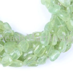 Shop Prehnite Chip & Nugget Beads! Prehnite Gemstone Beads, 14×18-16×21 mm Prehnite Faceted Beads, Prehnite Nuggets Shape Beads, Prehnite Faceted Nuggets Beads, Faceted Beads | Natural genuine chip Prehnite beads for beading and jewelry making.  #jewelry #beads #beadedjewelry #diyjewelry #jewelrymaking #beadstore #beading #affiliate #ad