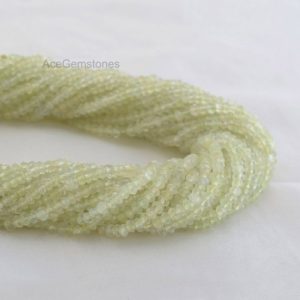Shop Prehnite Rondelle Beads! Prehnite Rondelle Beads – Semiprecious Beads – Gemstone Beads A+ Grade, 3-4 mm, 35 cm Strand – Supplies Beads | Natural genuine rondelle Prehnite beads for beading and jewelry making.  #jewelry #beads #beadedjewelry #diyjewelry #jewelrymaking #beadstore #beading #affiliate #ad