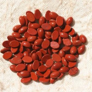 4pc – Cabochon Pierre Jaspe Rouge Ovale 6x4mm Marron Rouge Brique – 4558550016553 | Natural genuine stones & crystals in various shapes & sizes. Buy raw cut, tumbled, or polished gemstones for making jewelry or crystal healing energy vibration raising reiki stones. #crystals #gemstones #crystalhealing #crystalsandgemstones #energyhealing #affiliate #ad