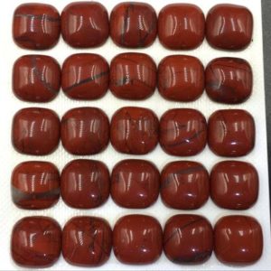 Shop Red Jasper Cabochons! 5pcs 12mm Red Jasper Cabochon 12mm Smooth Square Pillow Cabochon Red Stone Gemstone Cabochon Loose Gemstone Semi Precious Red Cabochon GC | Natural genuine stones & crystals in various shapes & sizes. Buy raw cut, tumbled, or polished gemstones for making jewelry or crystal healing energy vibration raising reiki stones. #crystals #gemstones #crystalhealing #crystalsandgemstones #energyhealing #affiliate #ad