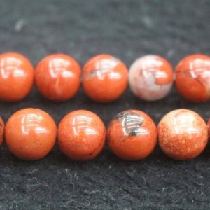 Shop Red Jasper Beads! Natural Red Jasper Smooth And Round Beads,4mm 6mm 8mm 10mm 12mm Red Jasper Beads Wholesale Supply,one strand 15" | Natural genuine beads Red Jasper beads for beading and jewelry making.  #jewelry #beads #beadedjewelry #diyjewelry #jewelrymaking #beadstore #beading #affiliate #ad