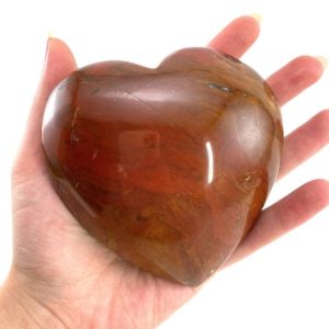 Shop Red Jasper Shapes! Red Jasper Heart, crystal heart, banded jasper, red jasper, Jasper Heart | Natural genuine stones & crystals in various shapes & sizes. Buy raw cut, tumbled, or polished gemstones for making jewelry or crystal healing energy vibration raising reiki stones. #crystals #gemstones #crystalhealing #crystalsandgemstones #energyhealing #affiliate #ad