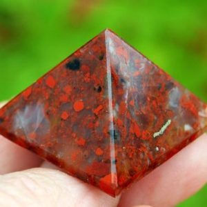 Shop Red Jasper Stones & Crystals! Red Jasper Stone Pyramid – 30mm Healing Crystal Pyramid – Cleansing Energy for Home – Reiki Pyramid – Feng Shui Gemstones | Natural genuine stones & crystals in various shapes & sizes. Buy raw cut, tumbled, or polished gemstones for making jewelry or crystal healing energy vibration raising reiki stones. #crystals #gemstones #crystalhealing #crystalsandgemstones #energyhealing #affiliate #ad